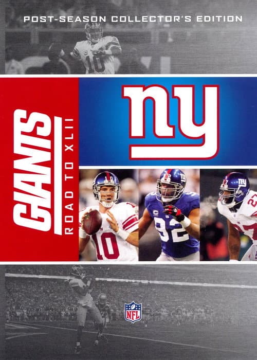 NFL- New York Giants - The Road to Super Bowl XLII afişi
