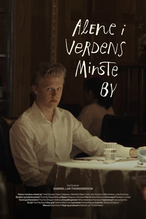 Alene i verdens minste by afişi