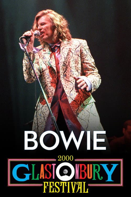 Bowie: Glastonbury 2000 afişi