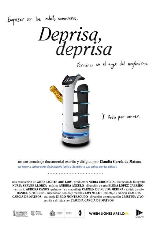 Deprisa, deprisa afişi
