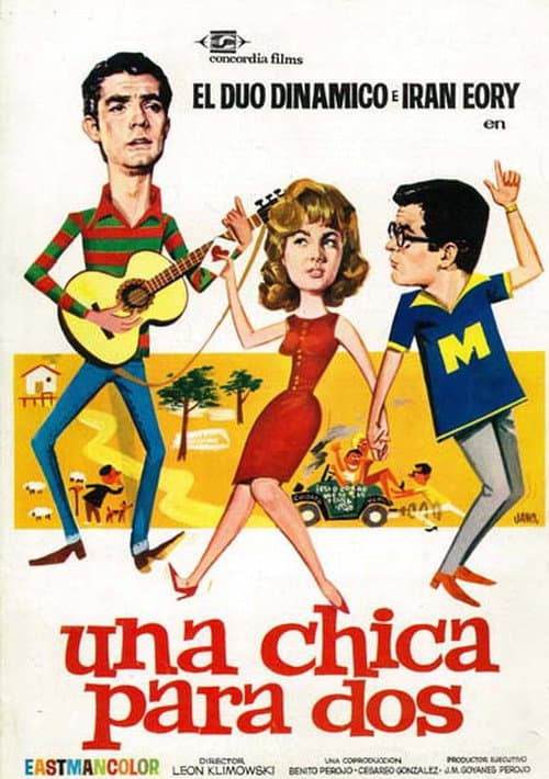 Una chica para dos afişi
