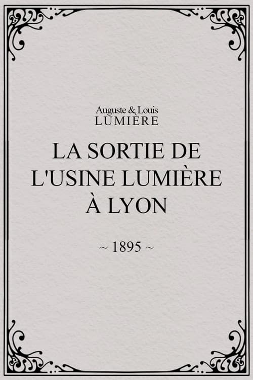 La Sortie de l'usine Lumière à Lyon afişi