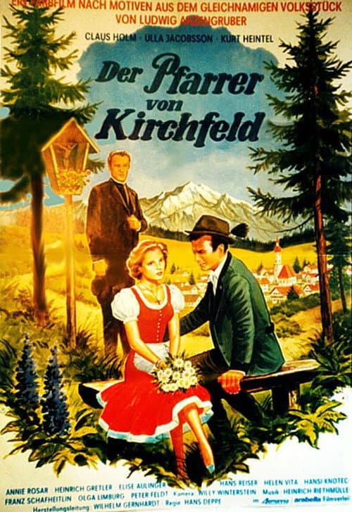 Der Pfarrer von Kirchfeld afişi