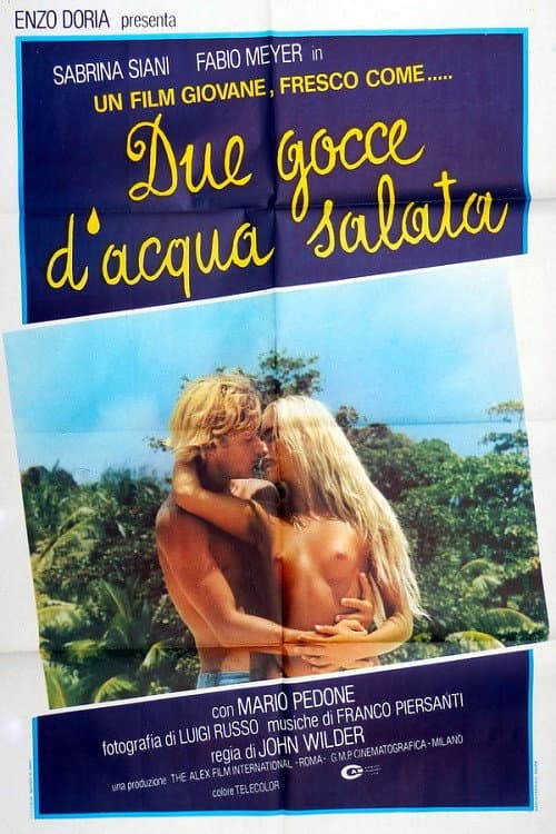 Due gocce d'acqua salata afişi