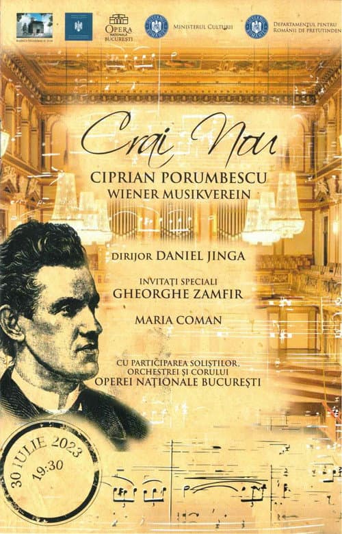 Crai Nou - Ciprian Porumbescu - Wiener Musikverein afişi
