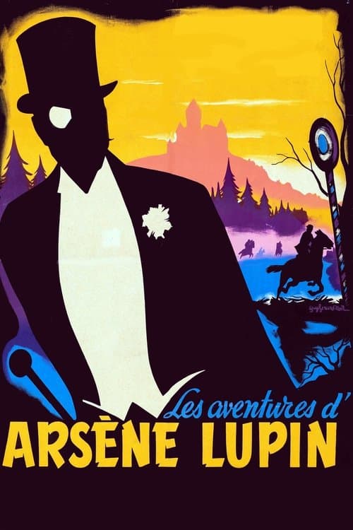Les Aventures d'Arsène Lupin afişi