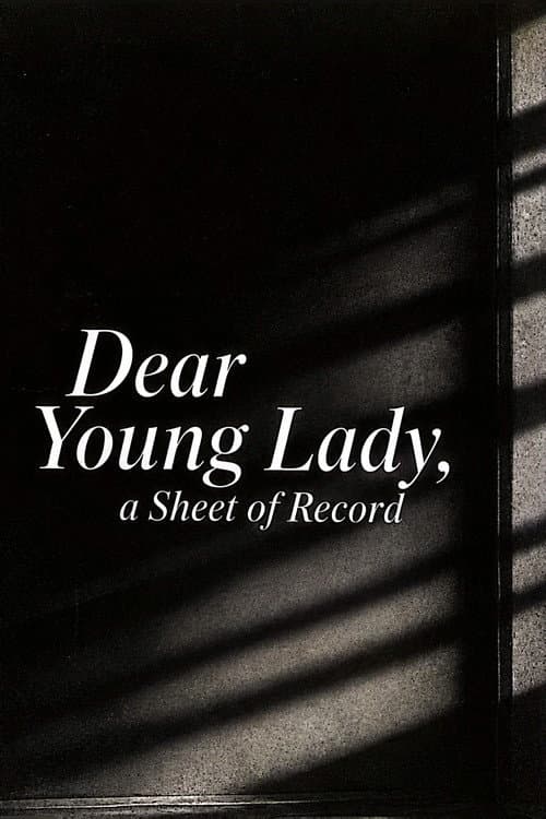 Dear Young Lady, a Sheet of Record afişi