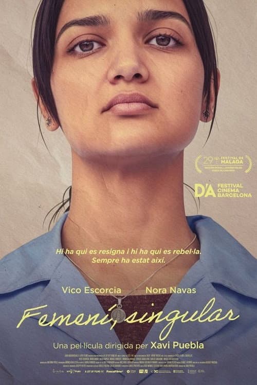 Femení, singular afişi