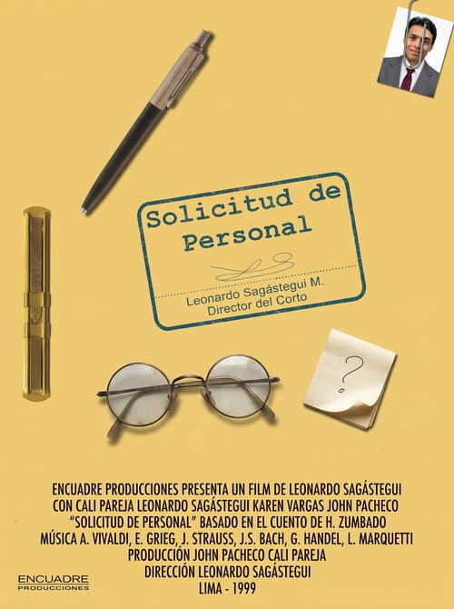 Solicitud de personal afişi