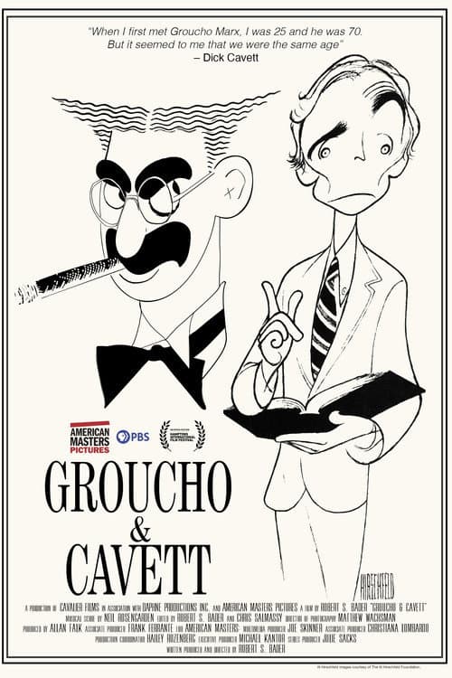 Groucho & Cavett afişi