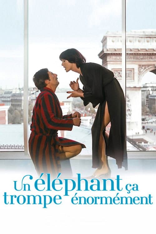 Un éléphant ça trompe énormément afişi