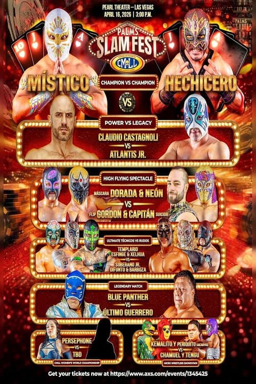 CMLL at Palms Slam Fest 2026 afişi