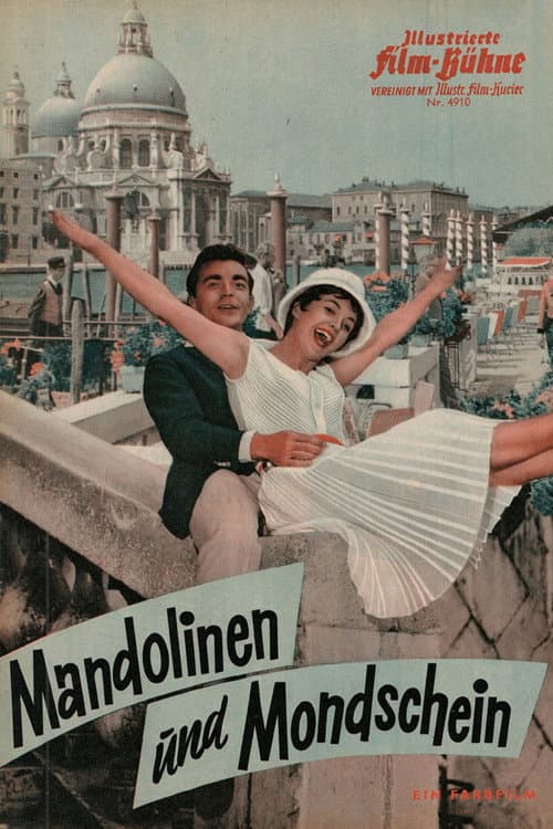 Mandolinen und Mondschein afişi