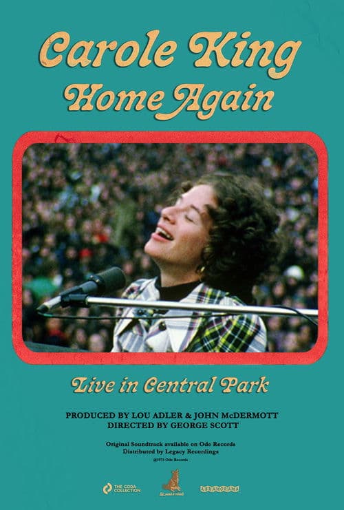 Carole King: Home Again - Live in Central Park afişi