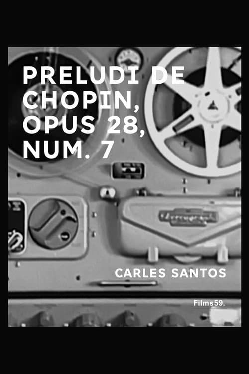 Preludi de Chopin, Opus 28, Núm. 7 afişi