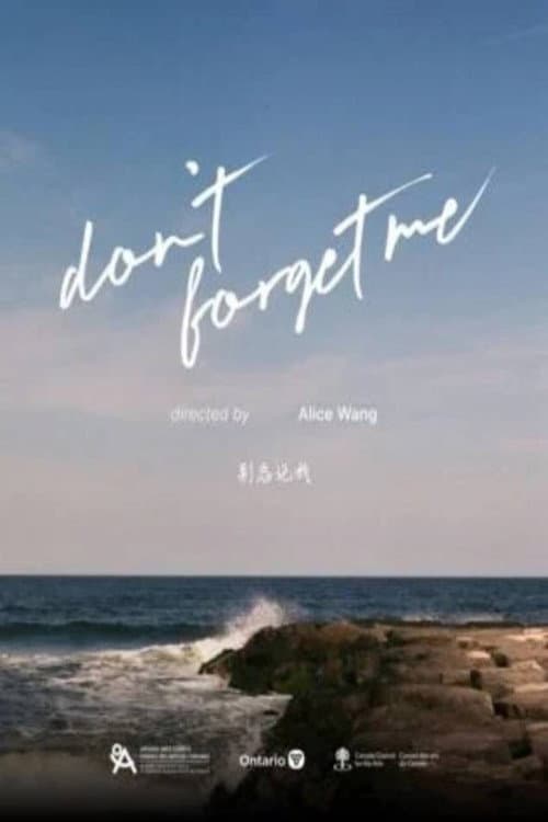 Don't Forget Me afişi