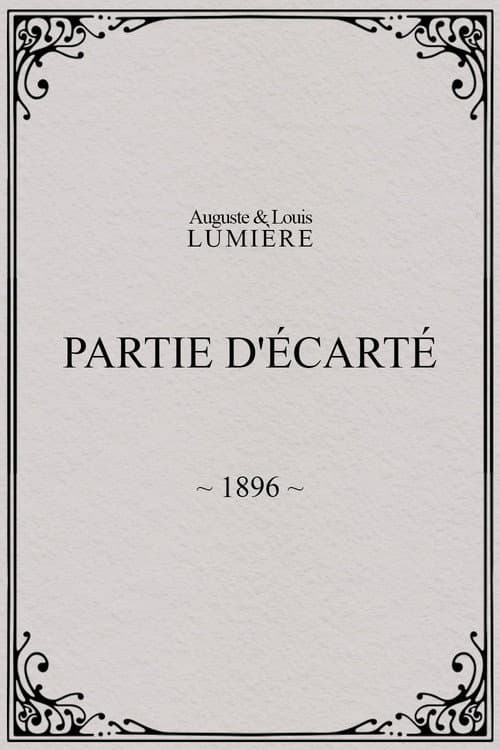 Partie d'écarté afişi