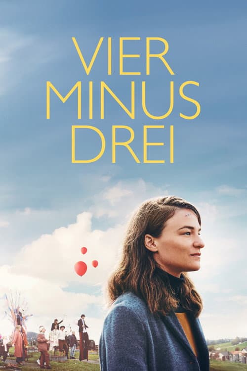 Vier minus drei afişi