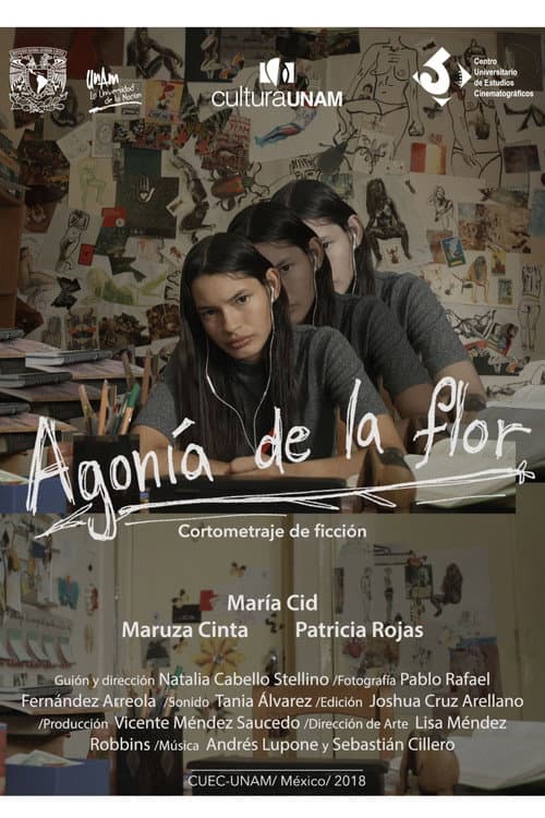 Agonía de la flor afişi