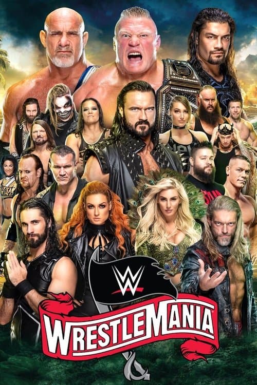 WWE WrestleMania 36: Part 1 afişi