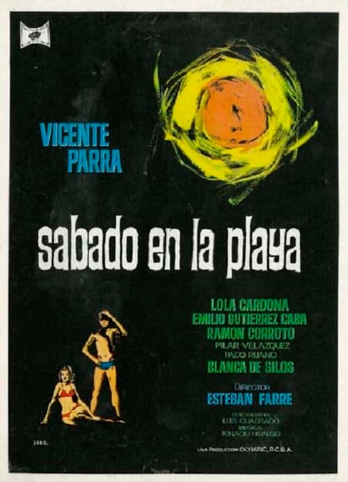 Sábado en la playa afişi