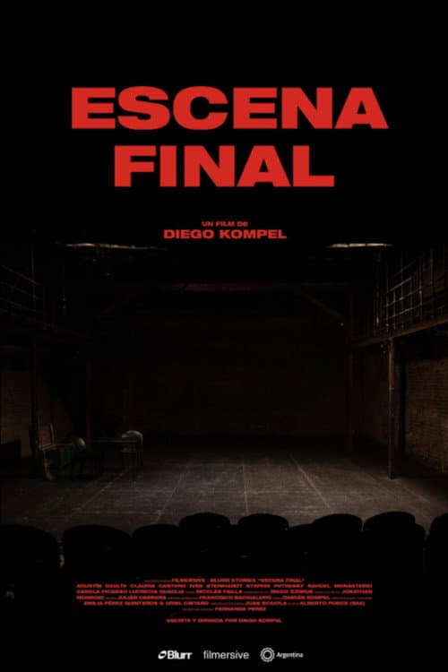 Escena final afişi