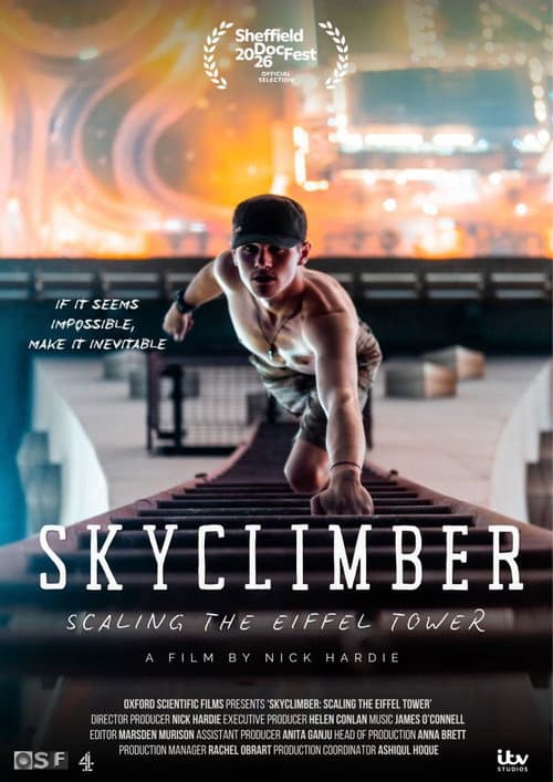 Skyclimber: Scaling the Eiffel Tower afişi