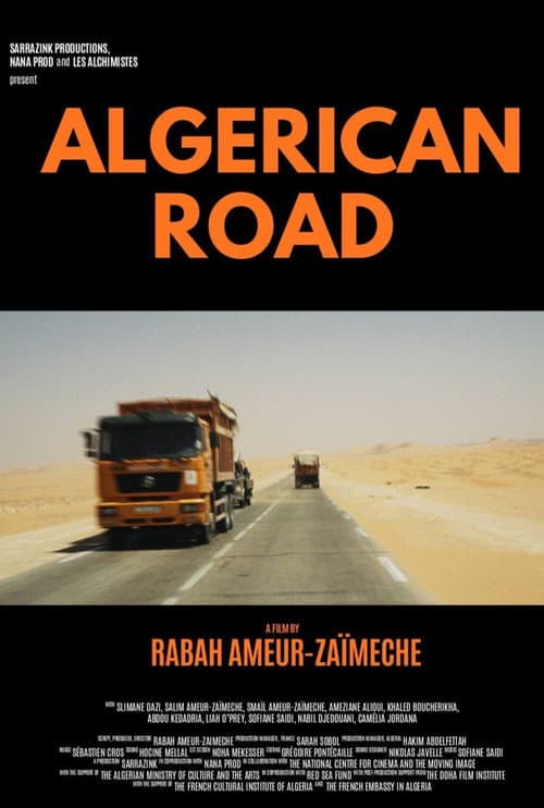 Route algéricaine afişi
