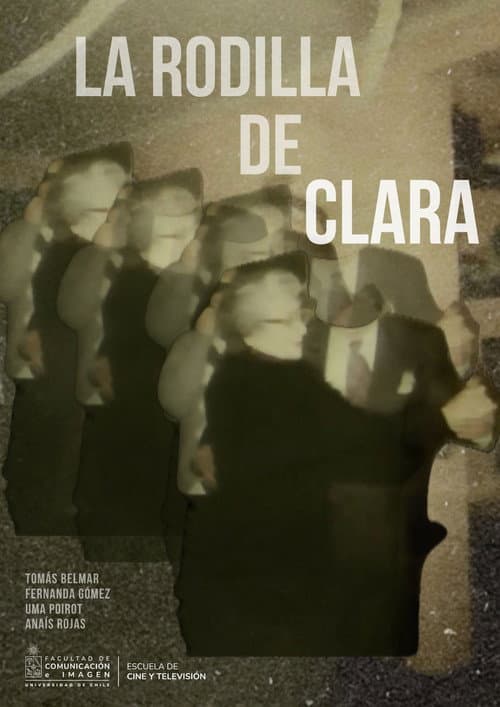 La rodilla de Clara afişi