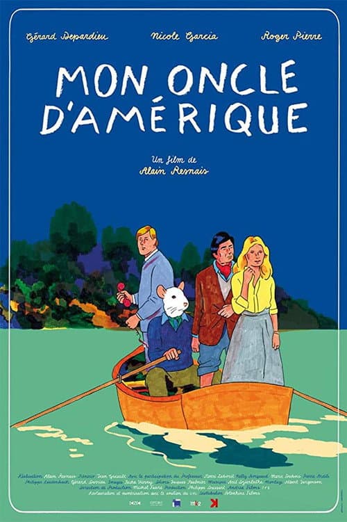 Mon oncle d'Amérique afişi