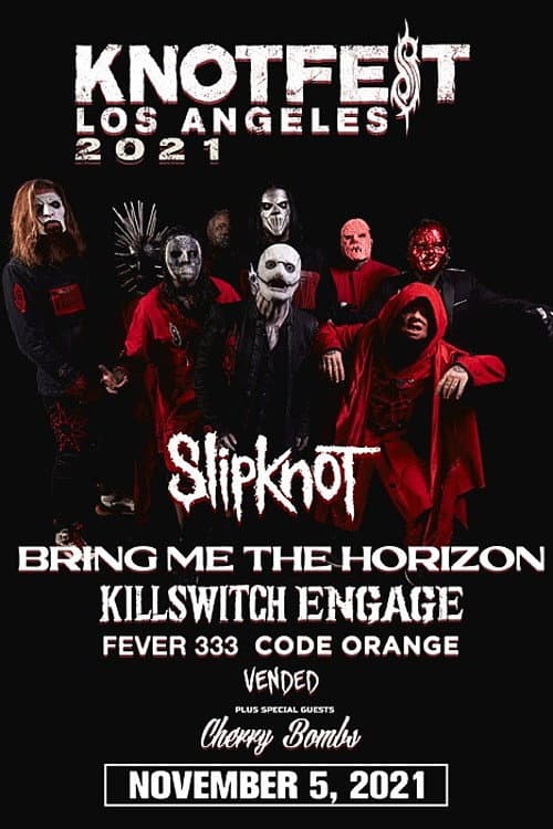 Slipknot - Knotfest Los Angeles afişi