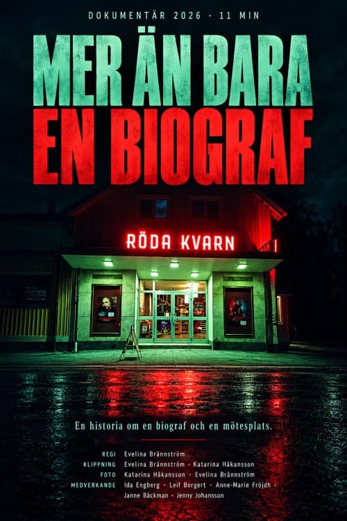 Mer än bara en biograf afişi