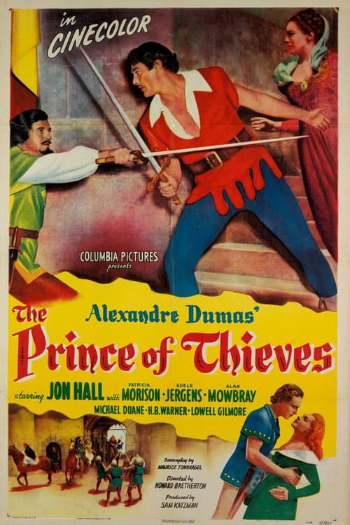 The Prince of Thieves afişi