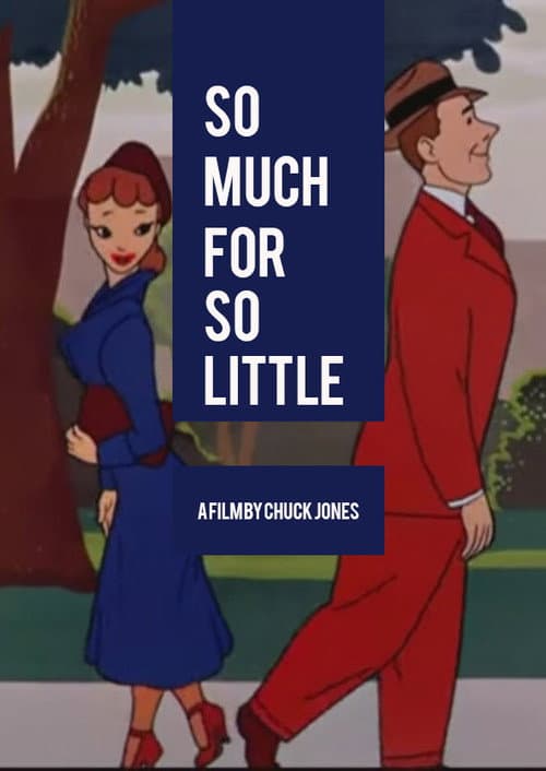 So Much for So Little afişi