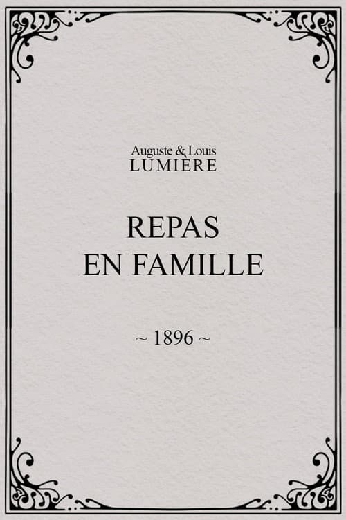 Repas en famille afişi