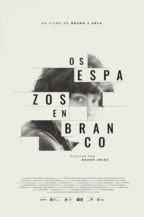 Os espazos en branco afişi