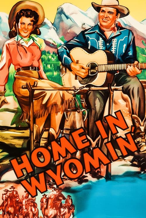 Home in Wyomin' afişi
