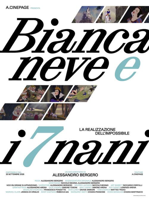 Biancaneve e i Sette Nani: La Realizzazione dell’Impossibile afişi