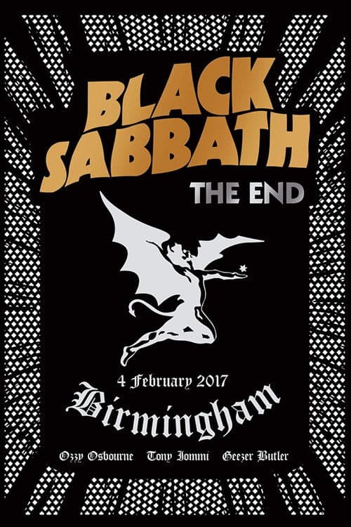 Black Sabbath: The End - Live In Birmingham afişi