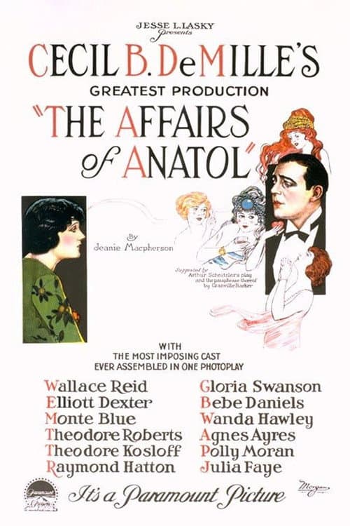The Affairs of Anatol afişi