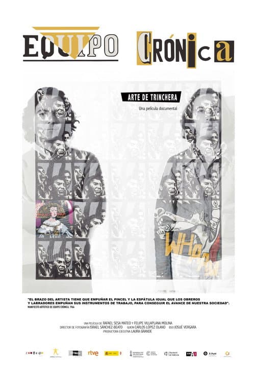 Equipo Crónica. Arte de trinchera afişi