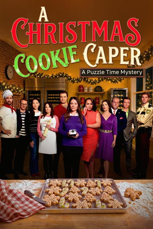 A Christmas Cookie Caper: A Puzzle Time Mystery afişi