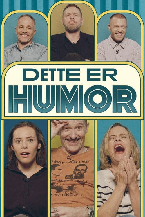 Dette er humor afişi