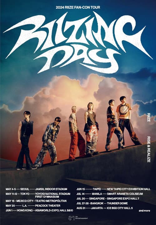 RIIZE FAN-CON TOUR 'RIIZING DAY' IN SEOUL afişi