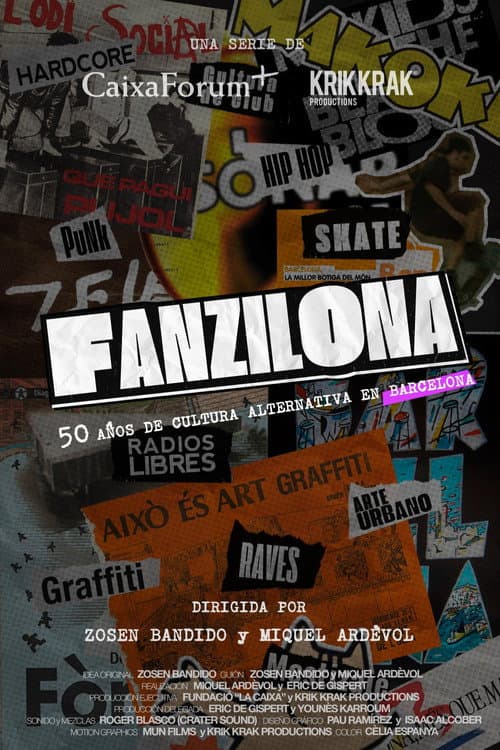 Fanzilona, 50 años de cultura alternativa en Barcelona afişi