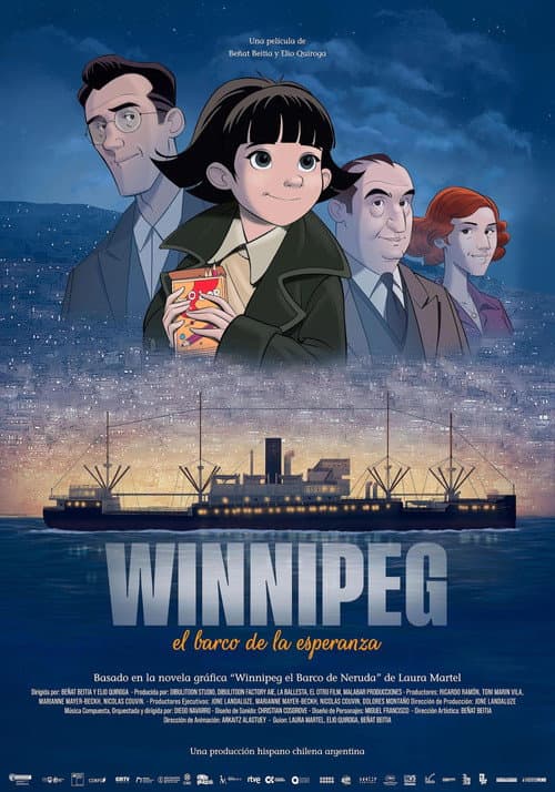Winnipeg, El Barco de la Esperanza afişi
