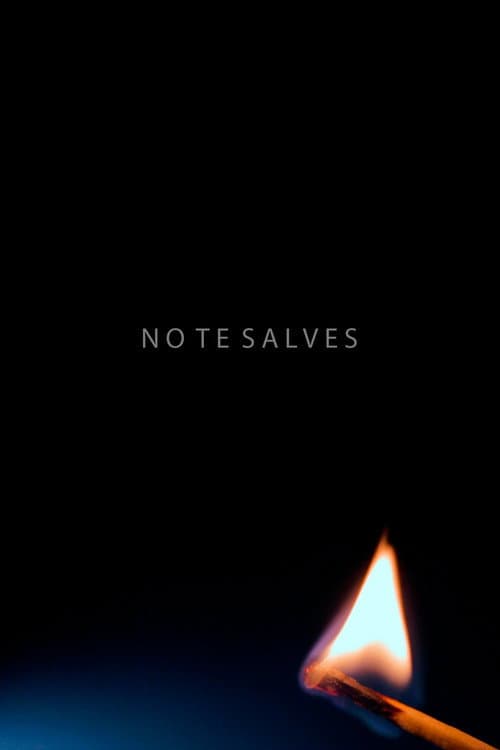 No te salves afişi