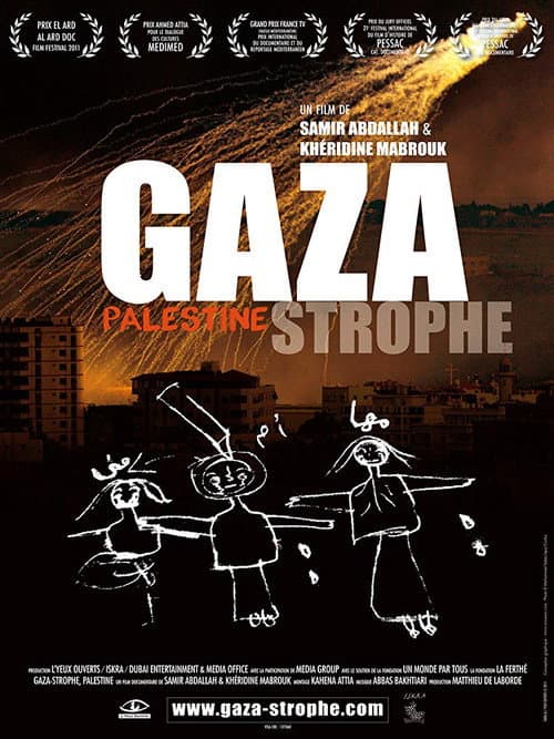 Gaza-strophe, Palestine afişi