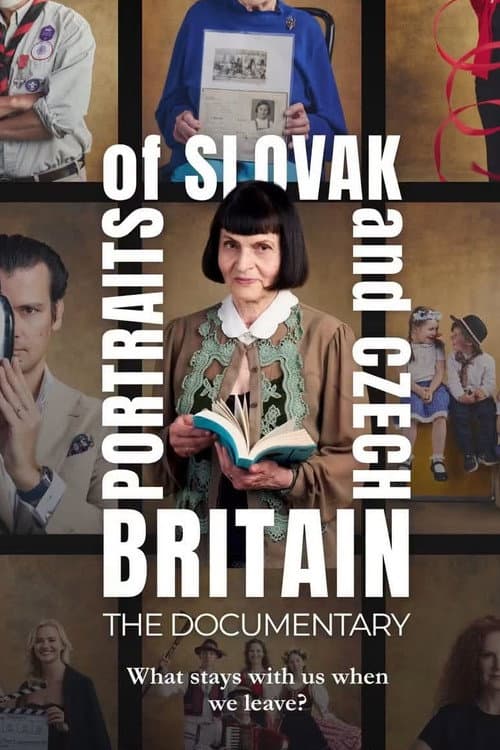Portraits of Slovak and Czech Britain afişi