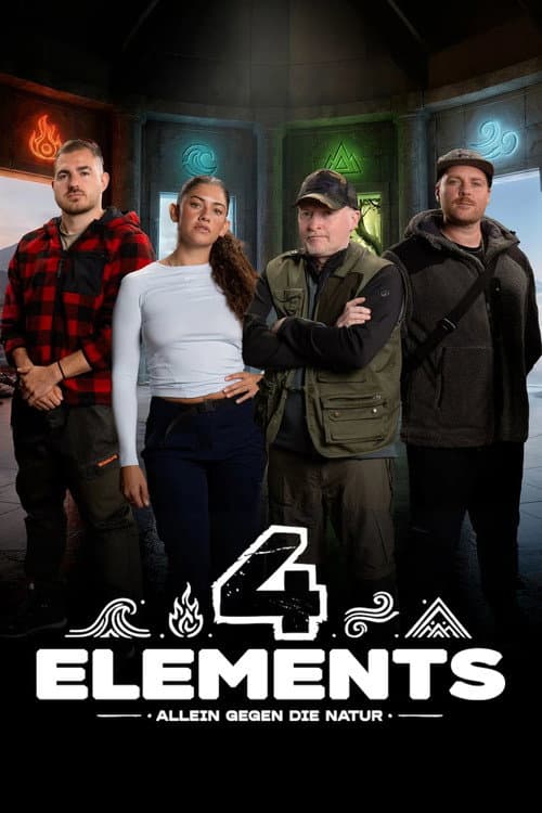 4 ELEMENTS - Allein gegen die Natur afişi